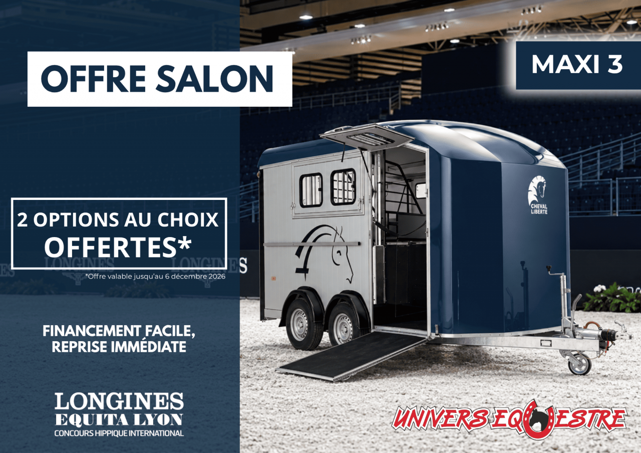 Horse trailer Cheval Liberte MINIMAX 3 Stalls 2026 New