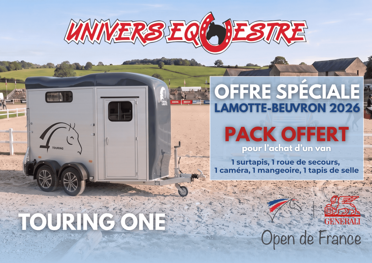 Horse trailer Cheval Liberte GOLD TOURING ONE 1,5 Stalls 2026 New
