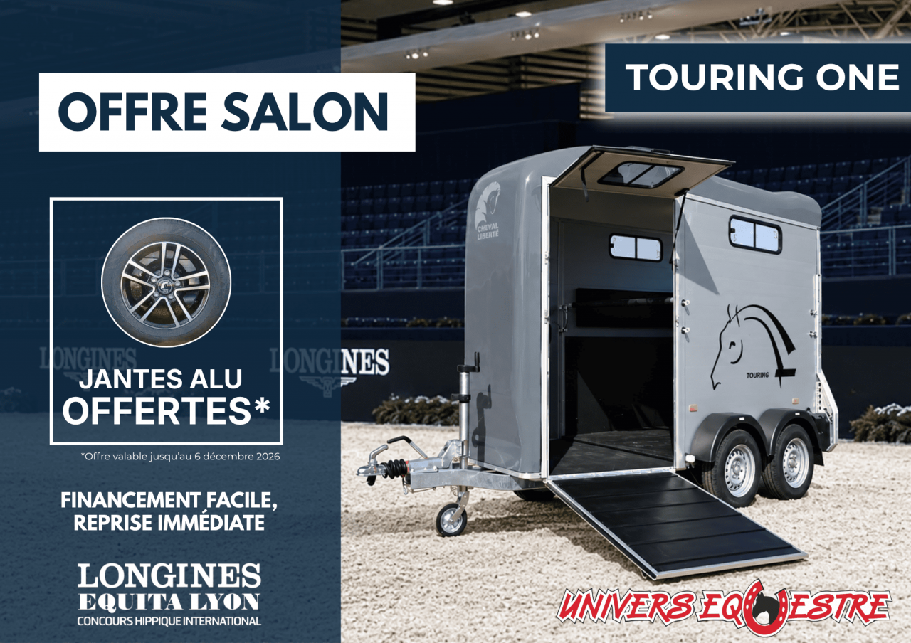 Horse trailer Cheval Liberte GOLD TOURING ONE 1,5 Stalls 2026 New