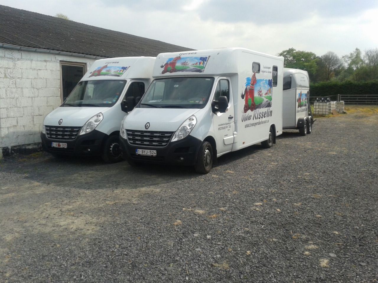 -sprl Olivier Risselin  | Horse transport > Horse carriers