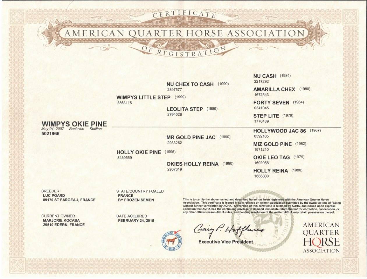 WIMPYS OKIE PINE - Quarter 2007 by Wimpys little Step