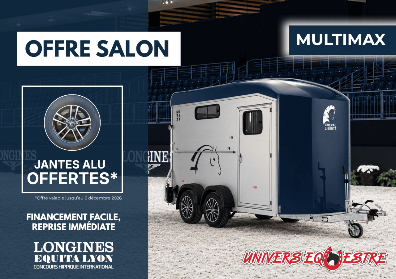 Horse trailer Cheval Liberte MULTIMAX 2 Stalls 2026 New