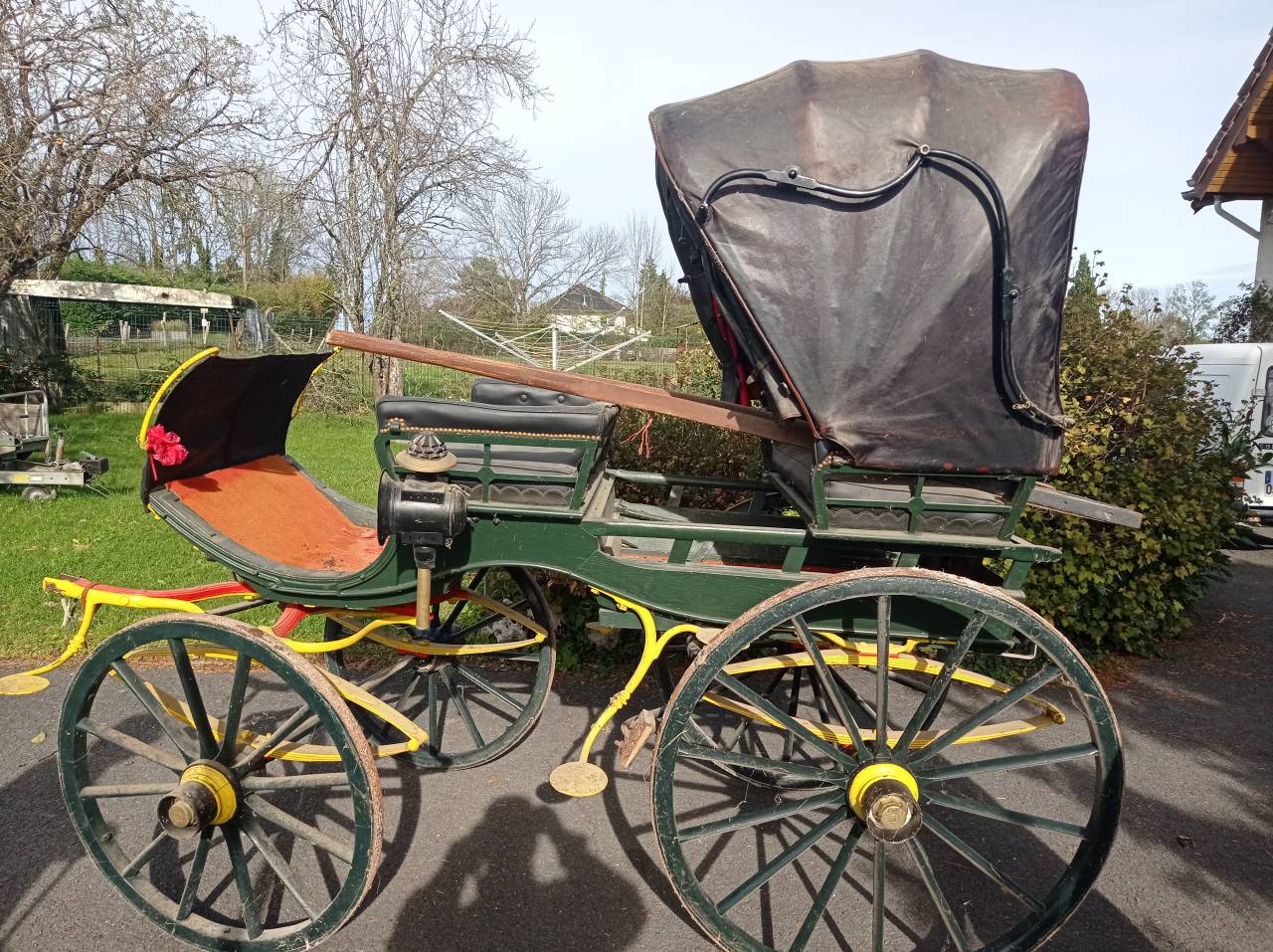 Carriage - Cal&egrave;che  double phaeton 