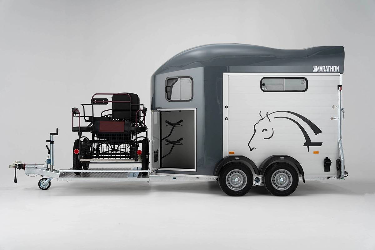 Horse trailer Cheval Liberte Gold Marathon 2 Stalls 2025 New