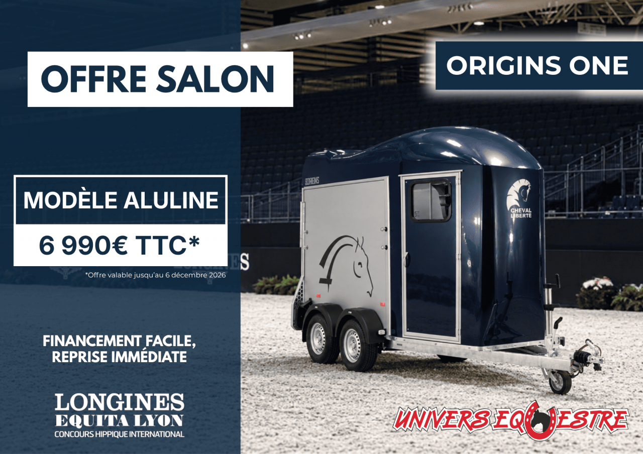 Horse trailer Cheval Liberte GOLD ONE ORIGINS 1,5 Stalls 2026 New