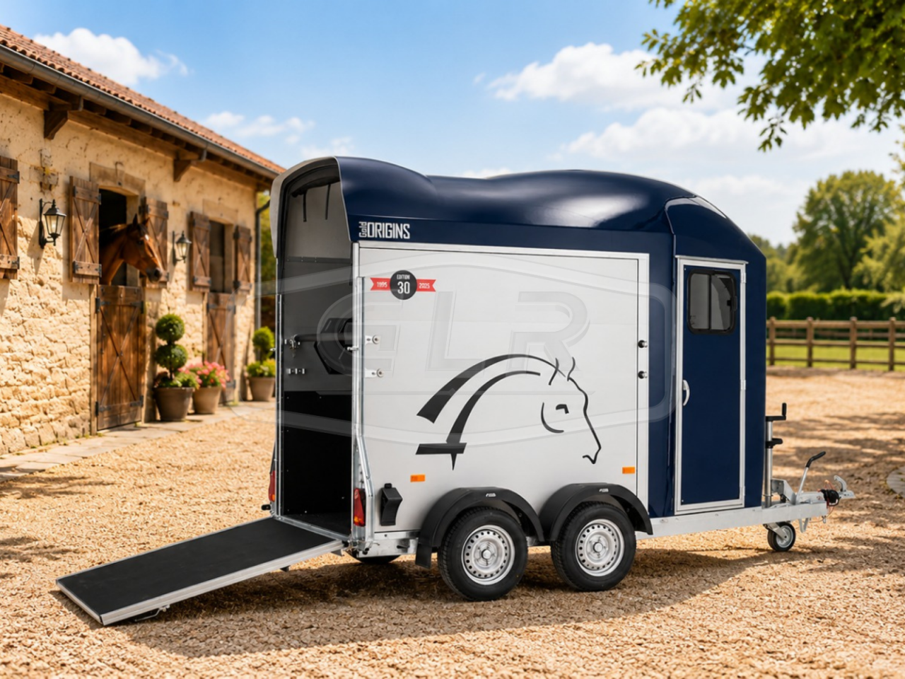 Horse trailer Cheval Liberte GOLD ONE ORIGINS AVEC SELLERIE 1,5 Stalls 2026 New