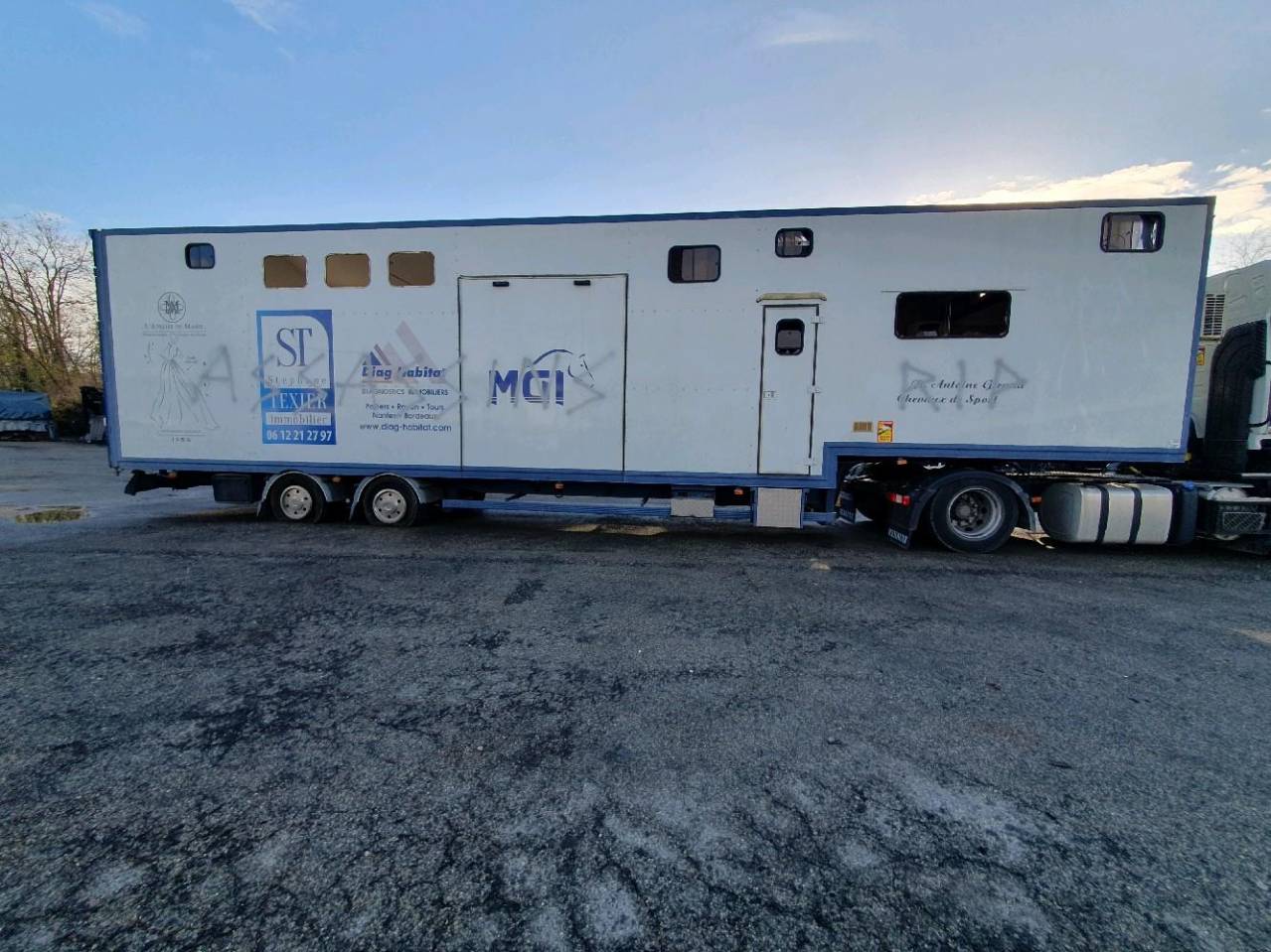 Semitrailer Autre marque  1995 Used