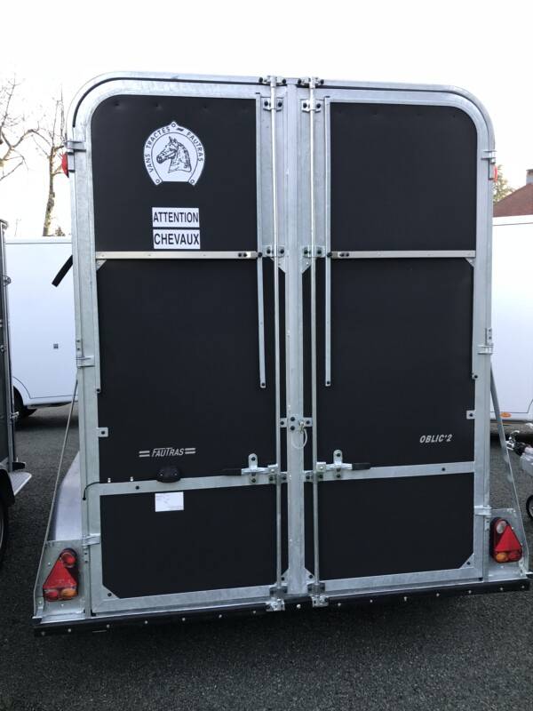 Horse trailer Fautras Oblic 2 2 Stalls 2025 New
