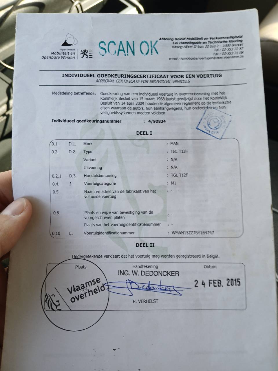 Horsebox NON-HGV Man  2007 Used