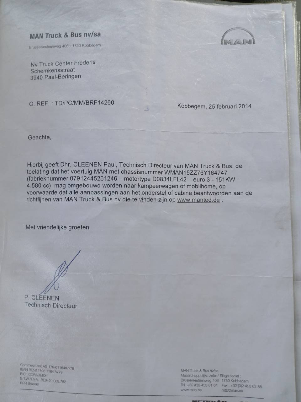 Horsebox NON-HGV Man  2007 Used