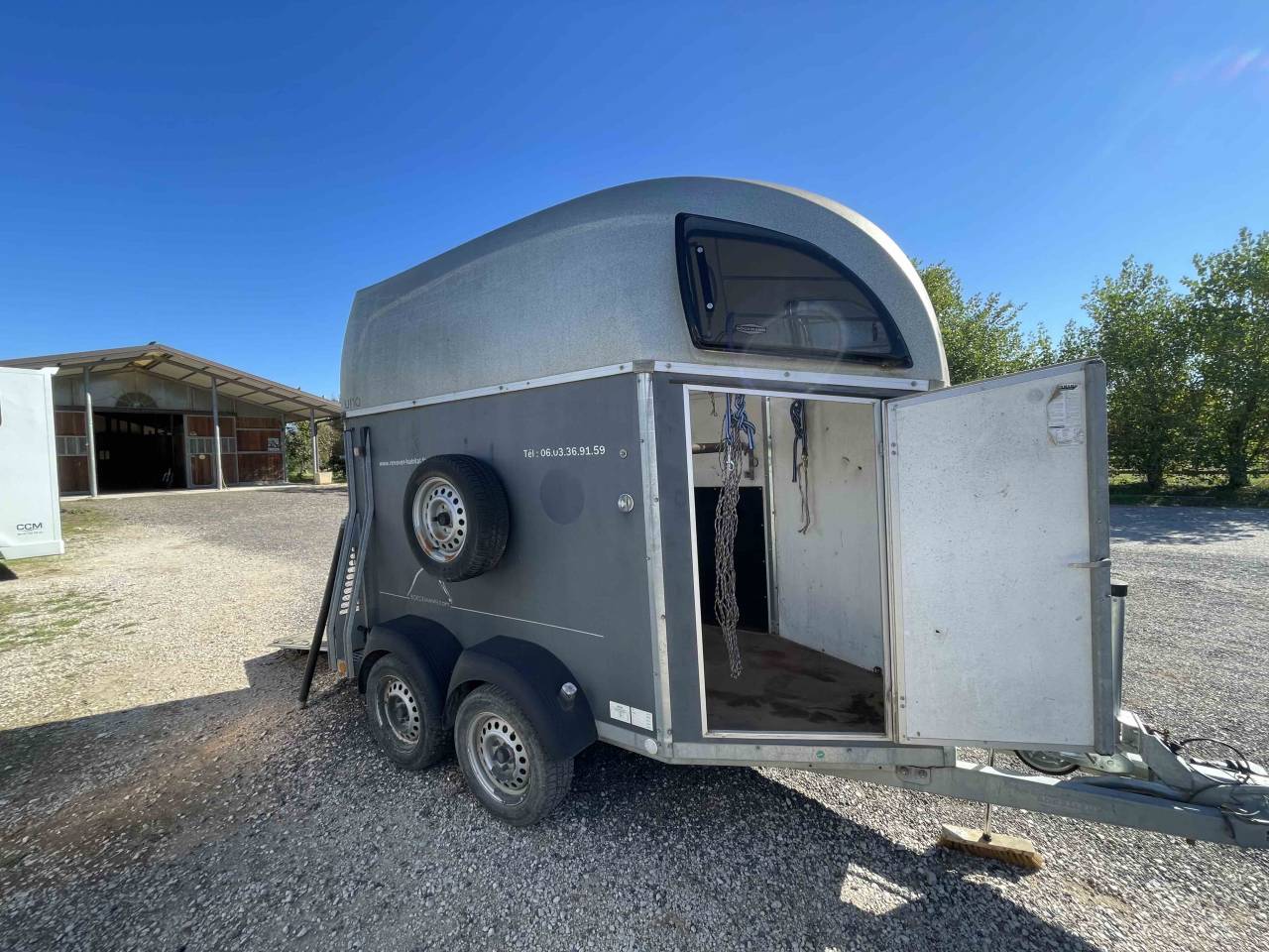 Horse trailer Bockmann Uno 1,5 Stalls 2011 Used