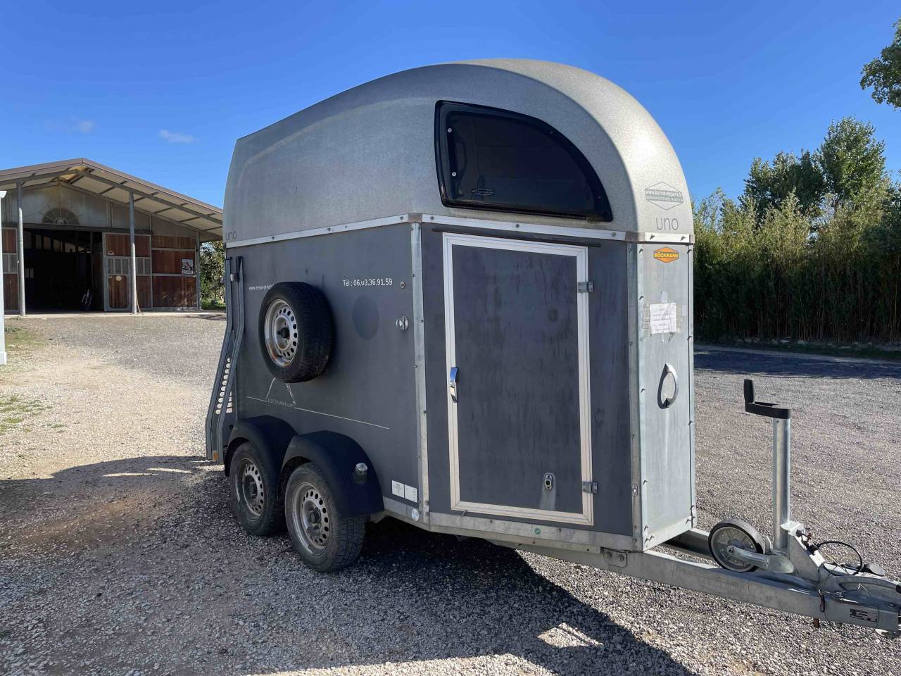 Horse trailer Bockmann Uno 1,5 Stalls 2011 Used