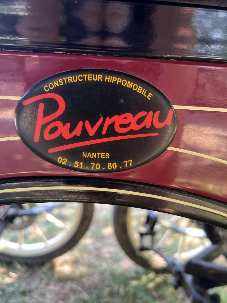 Carriage - Marathon for leisure Pouvreau Dresseuse 1 grand poney 