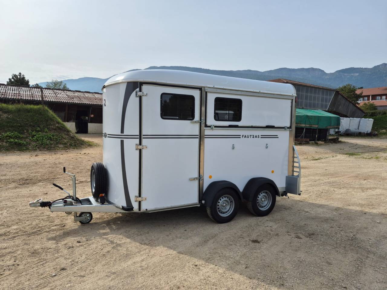 Horse trailer Fautras Oblic X2 2 Stalls 2025 New