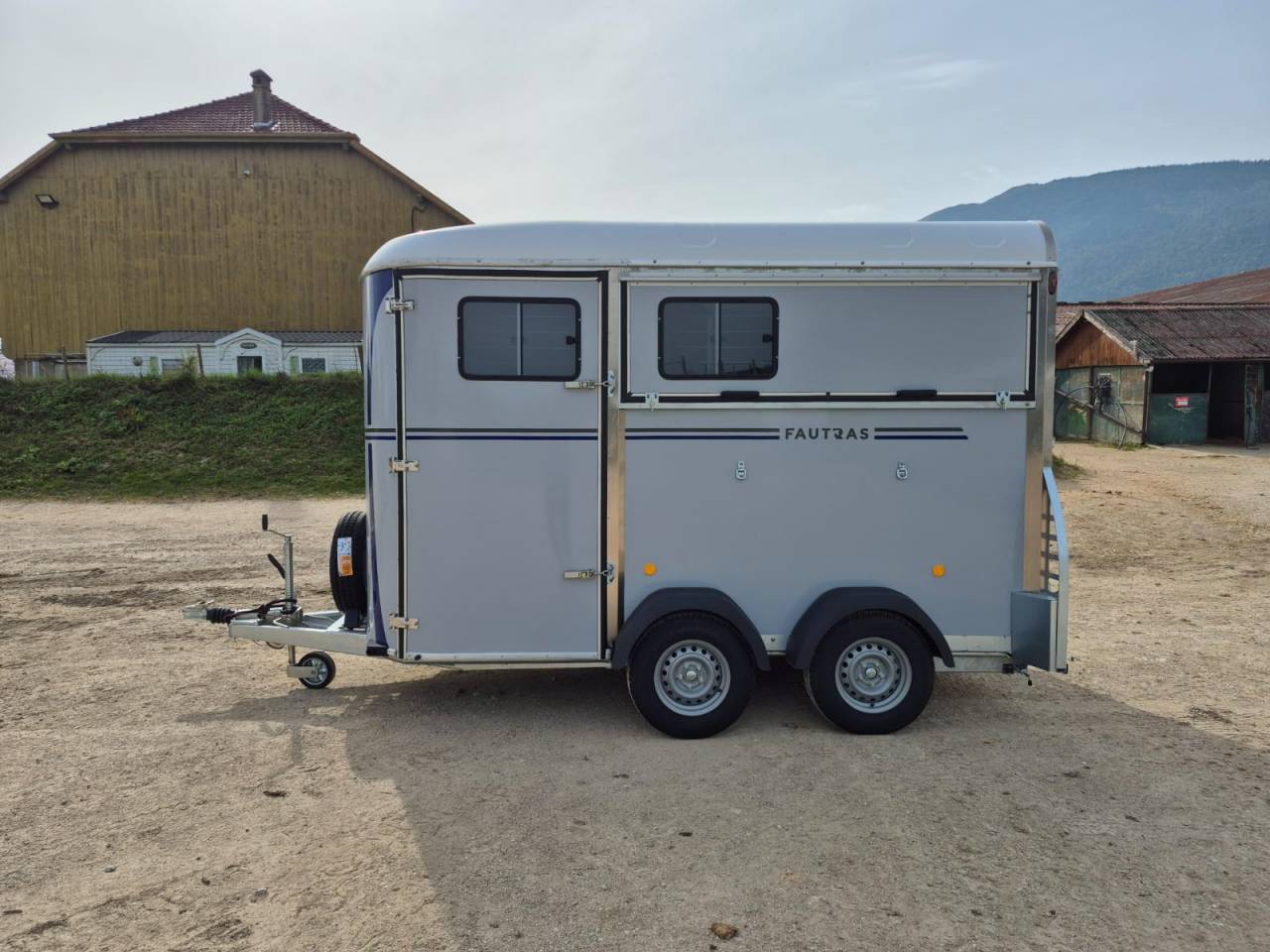 Horse trailer Fautras Oblic X2 2 Stalls 2025 New