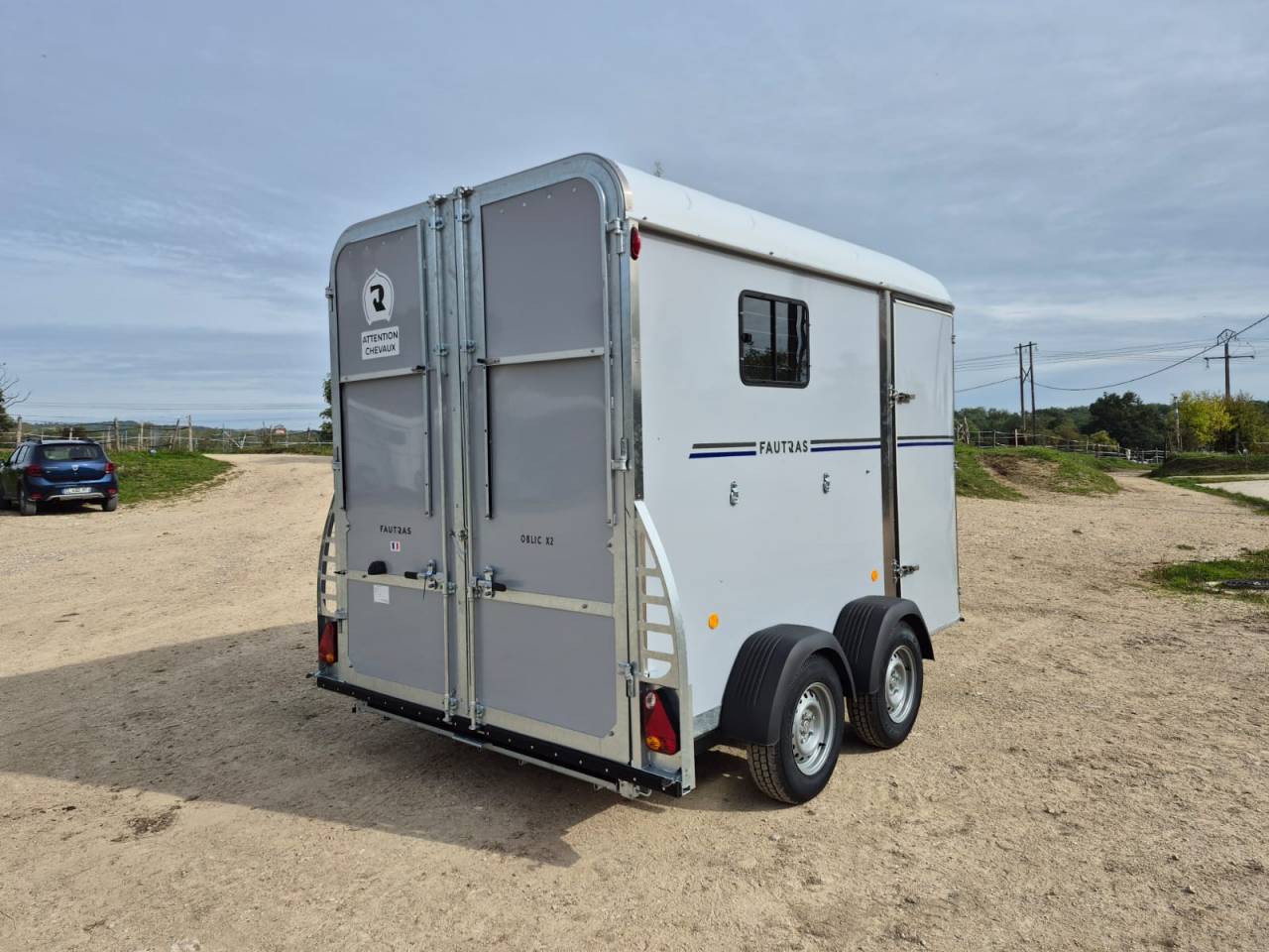 Horse trailer Fautras Oblic X2 2 Stalls 2025 New