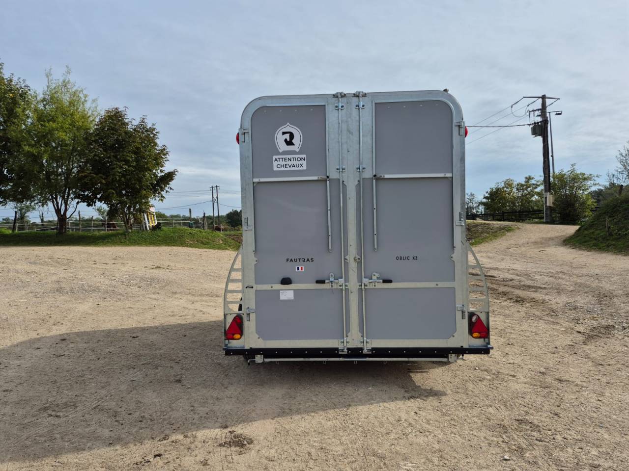 Horse trailer Fautras Oblic X2 2 Stalls 2025 New