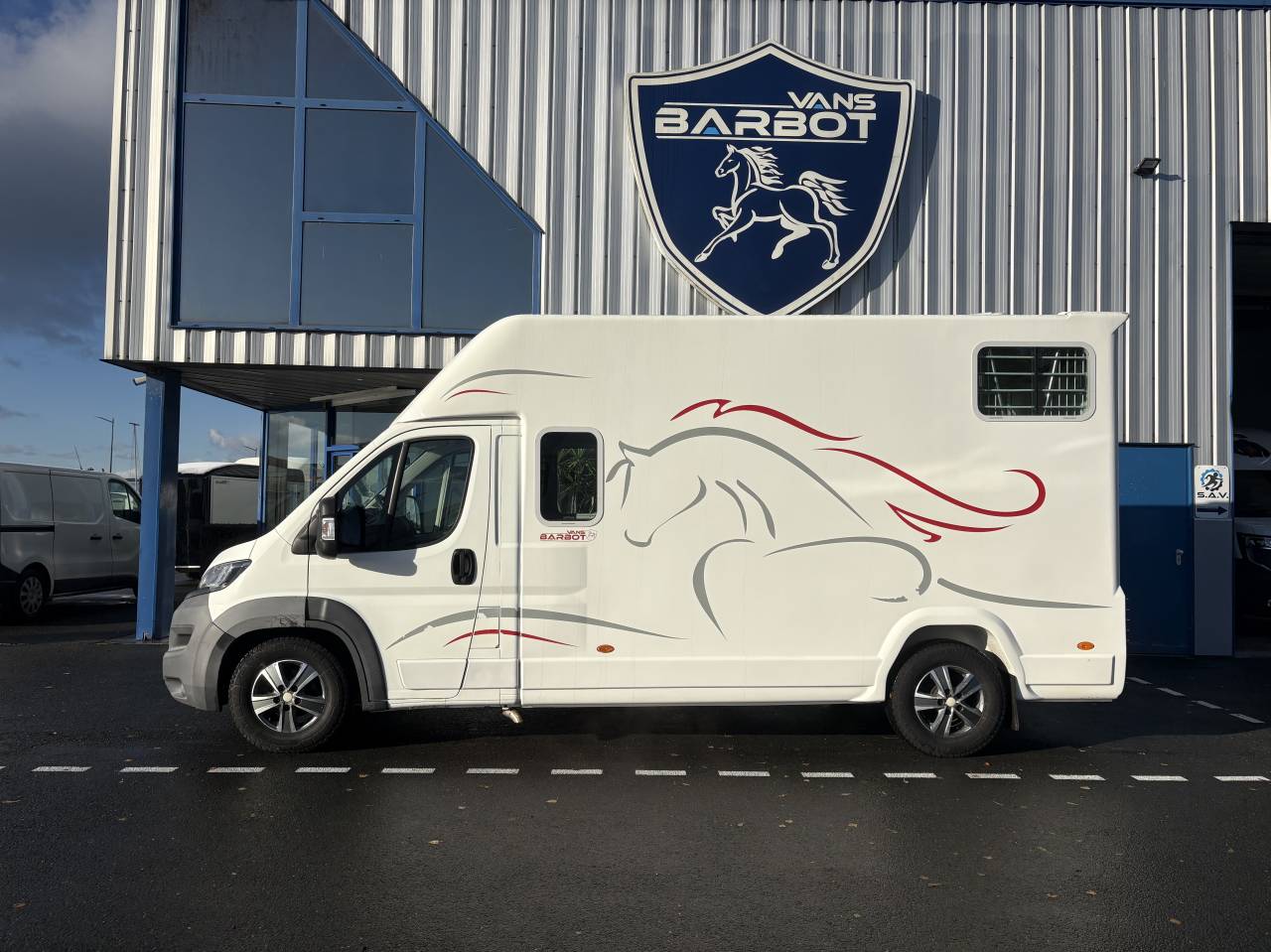 Horsebox HGV Barbot Boxer 2015 Used