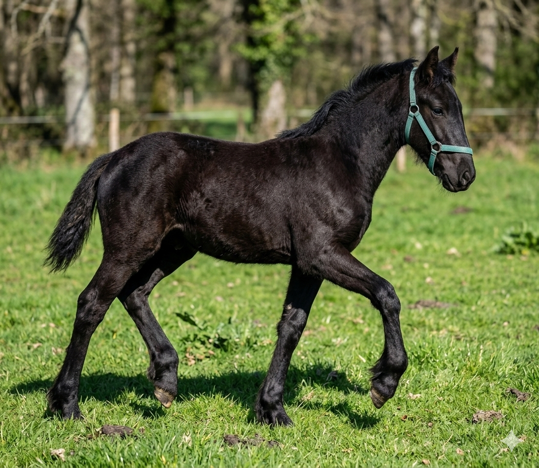 Colt Friesian Arabian For sale 2025 Black