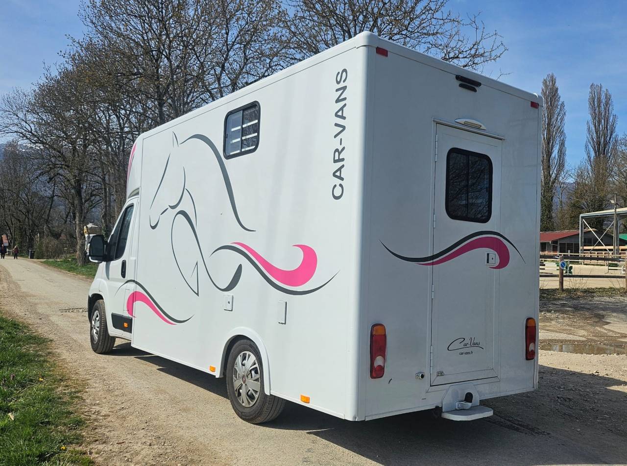 Horsebox HGV Fiat  Ducato 2,2 Diesel  180 chevaux 2023 Used