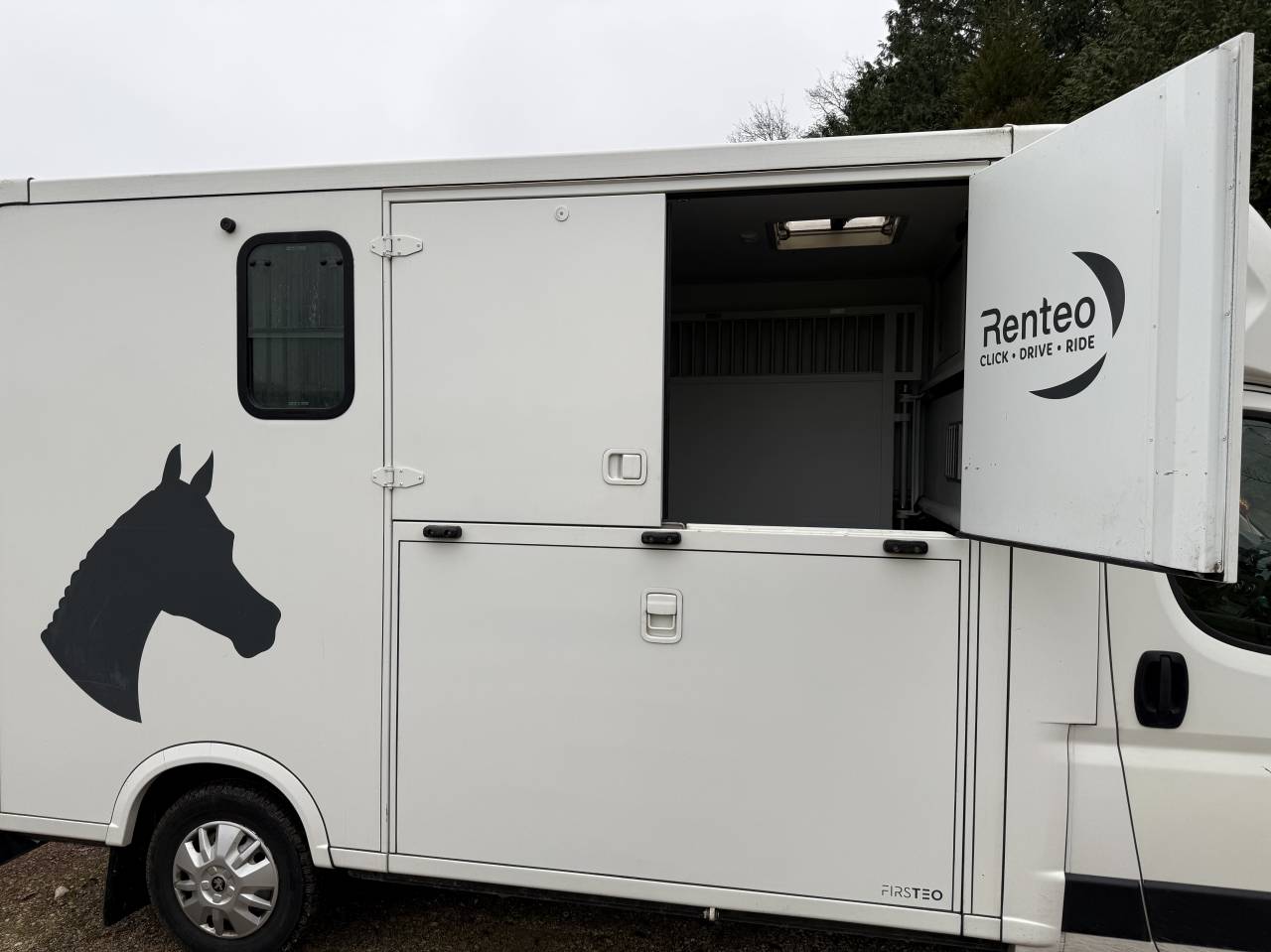 Horse trailer Theault Peugeot Boxer 2 Stalls 2020 Used