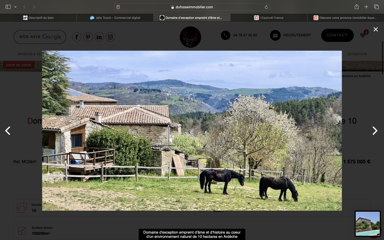 Luxurious equestrian property  Dr&ocirc;me