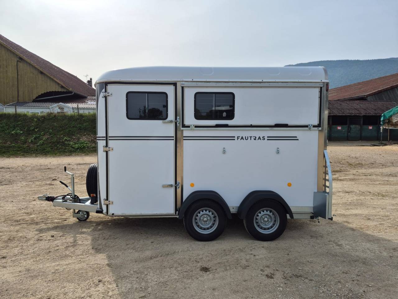Horse trailer Fautras Oblic X2 2 Stalls 2026 New