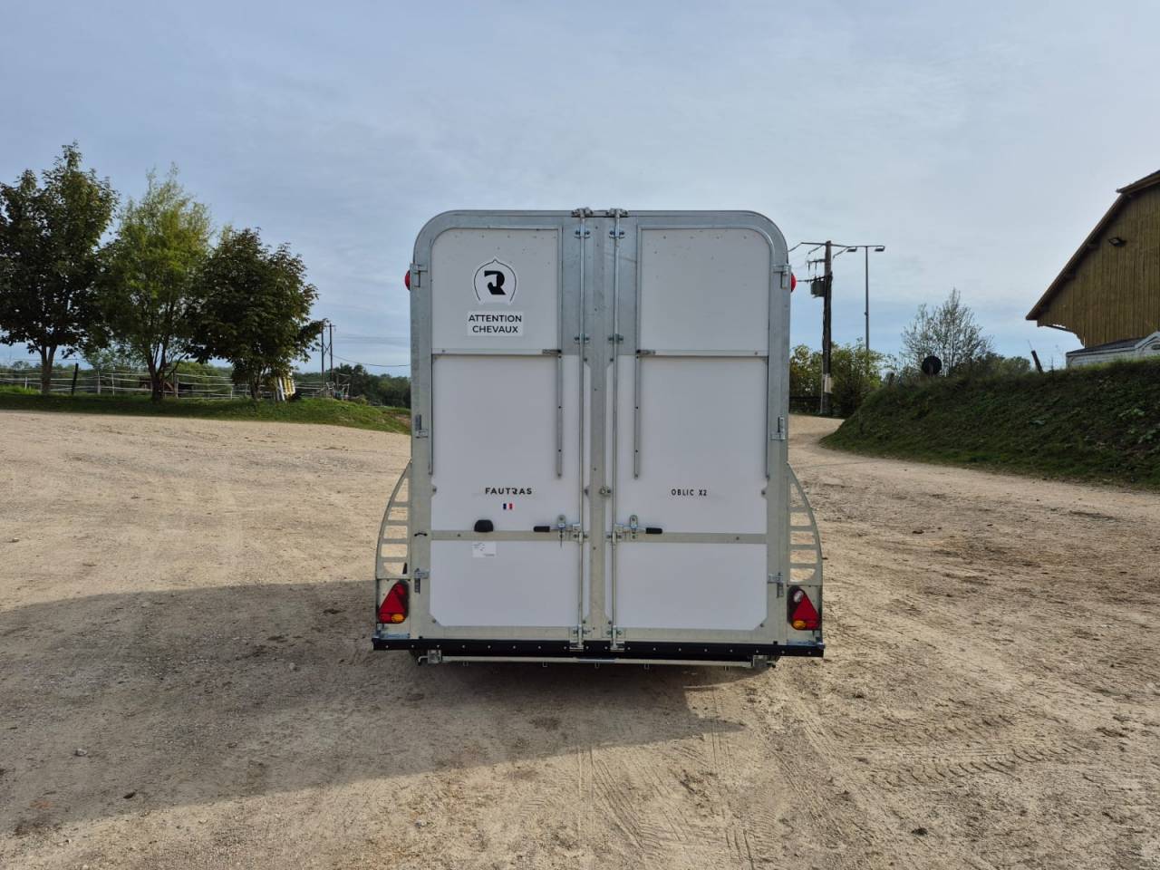 Horse trailer Fautras Oblic X2 2 Stalls 2026 New