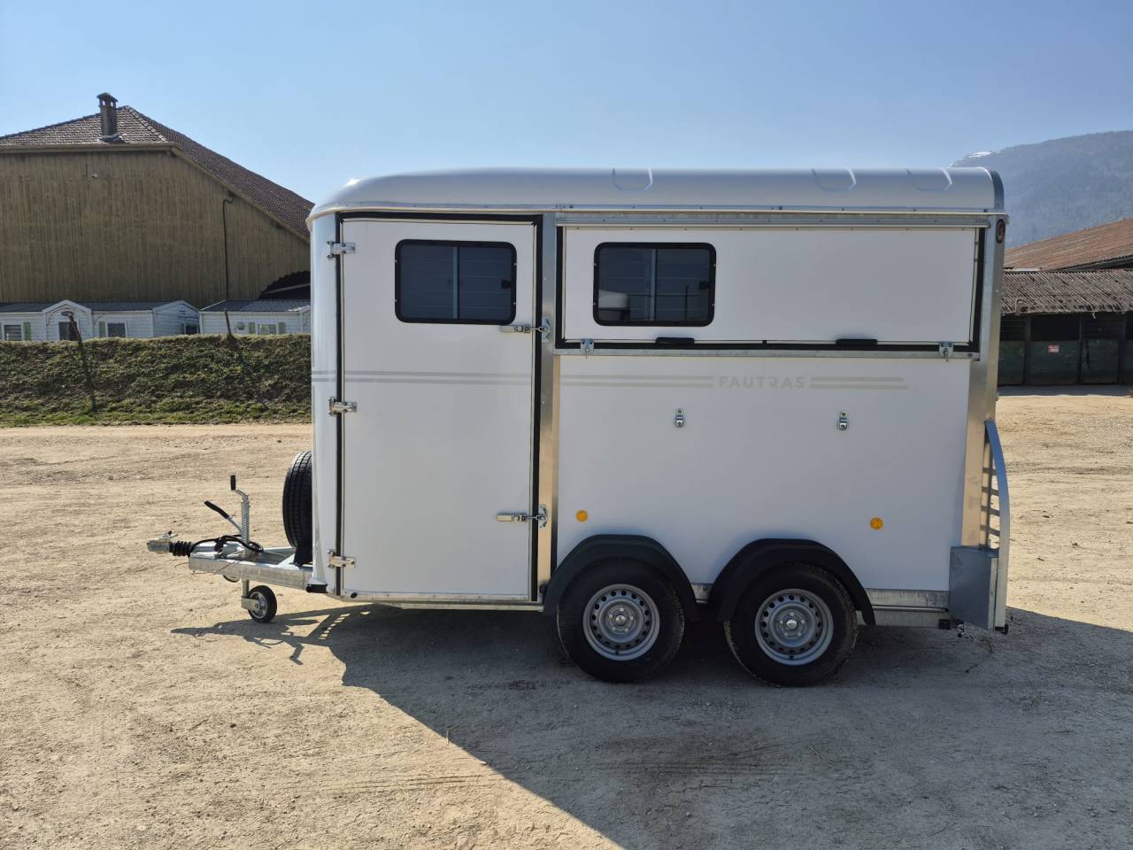 Horse trailer Fautras Oblic X2 2 Stalls 2026 New