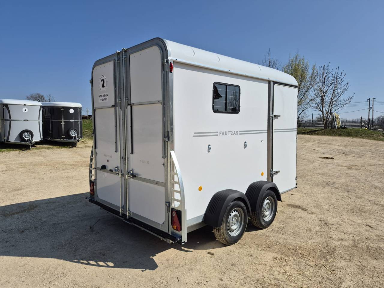 Horse trailer Fautras Oblic X2 2 Stalls 2026 New