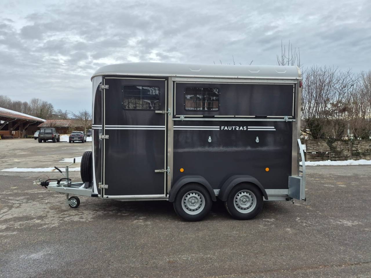 Horse trailer Fautras Oblic X2 2 Stalls 2026 New
