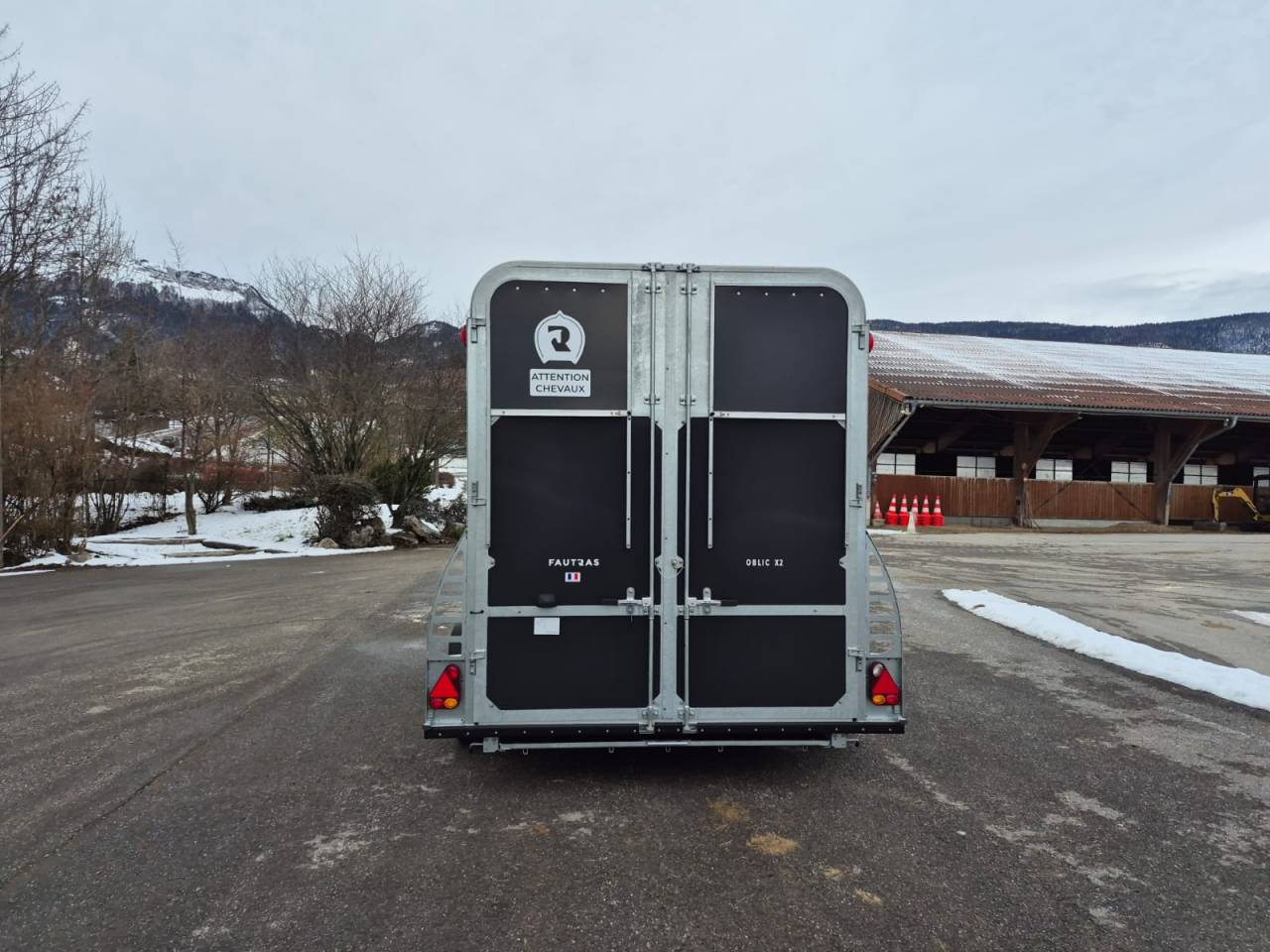 Horse trailer Fautras Oblic X2 2 Stalls 2026 New