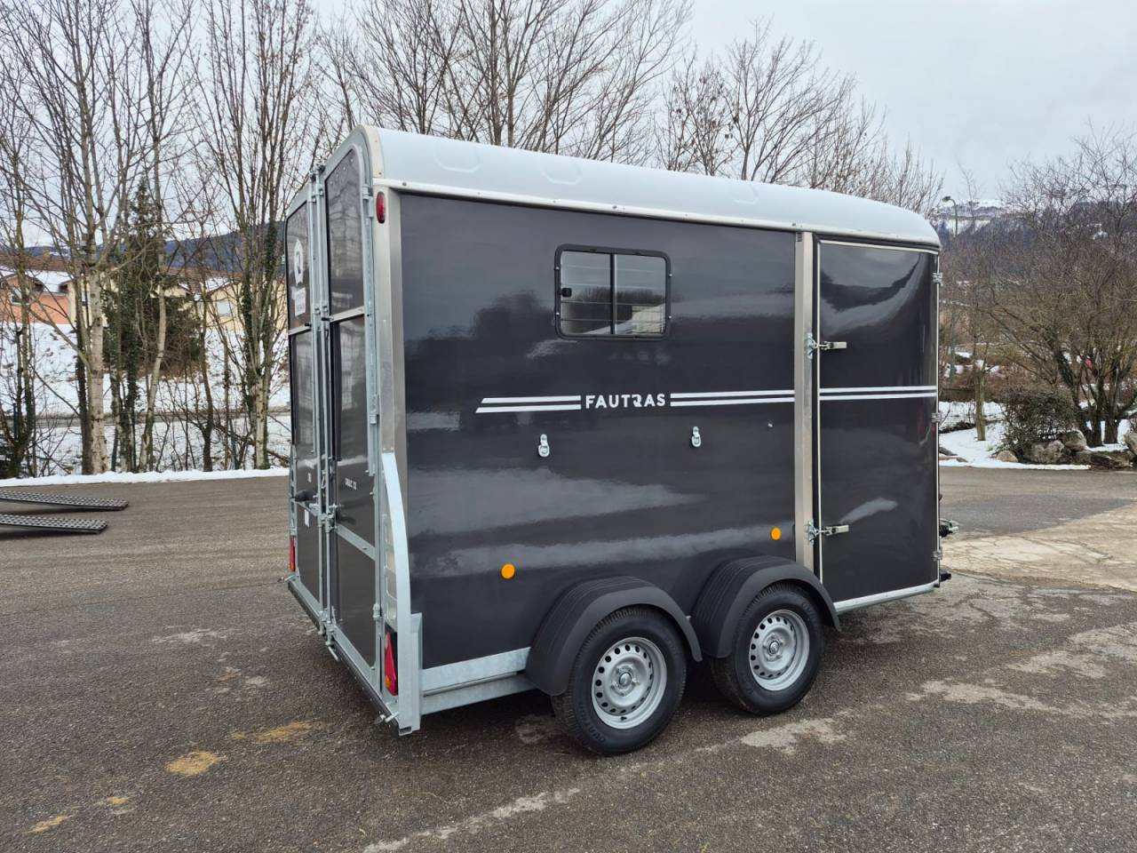 Horse trailer Fautras Oblic X2 2 Stalls 2026 New