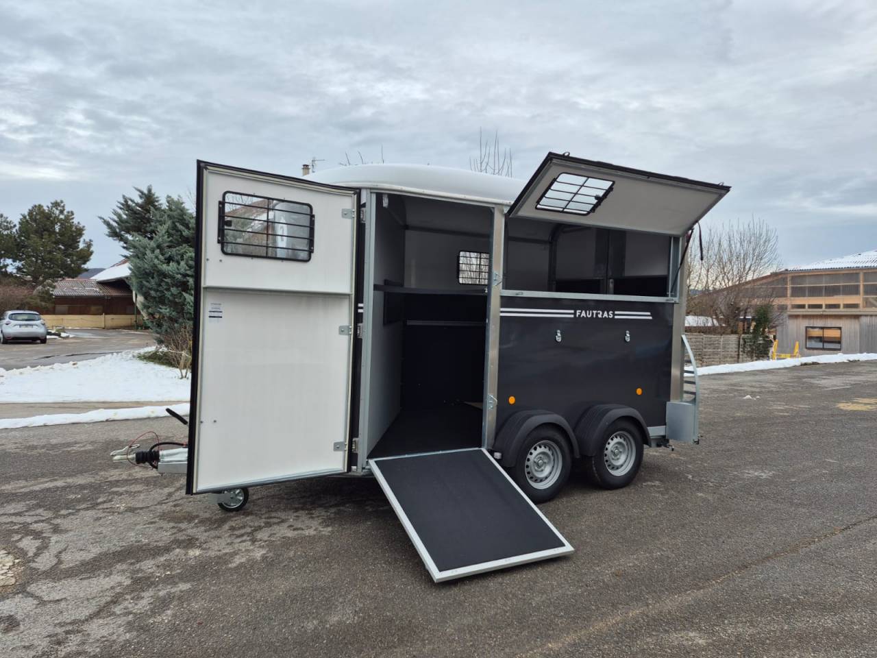 Horse trailer Fautras Oblic X2 2 Stalls 2026 New