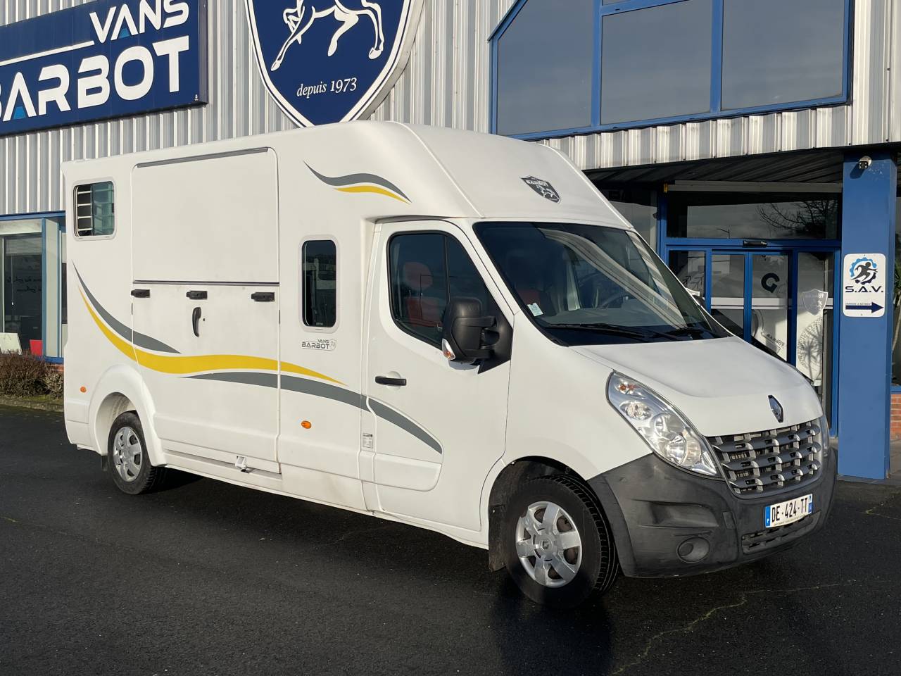 Horsebox HGV Barbot master 2014 Used