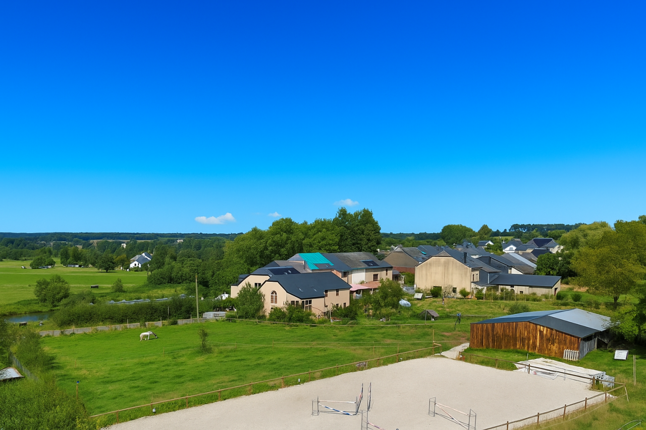 Equestrian property  Luxembourg belge