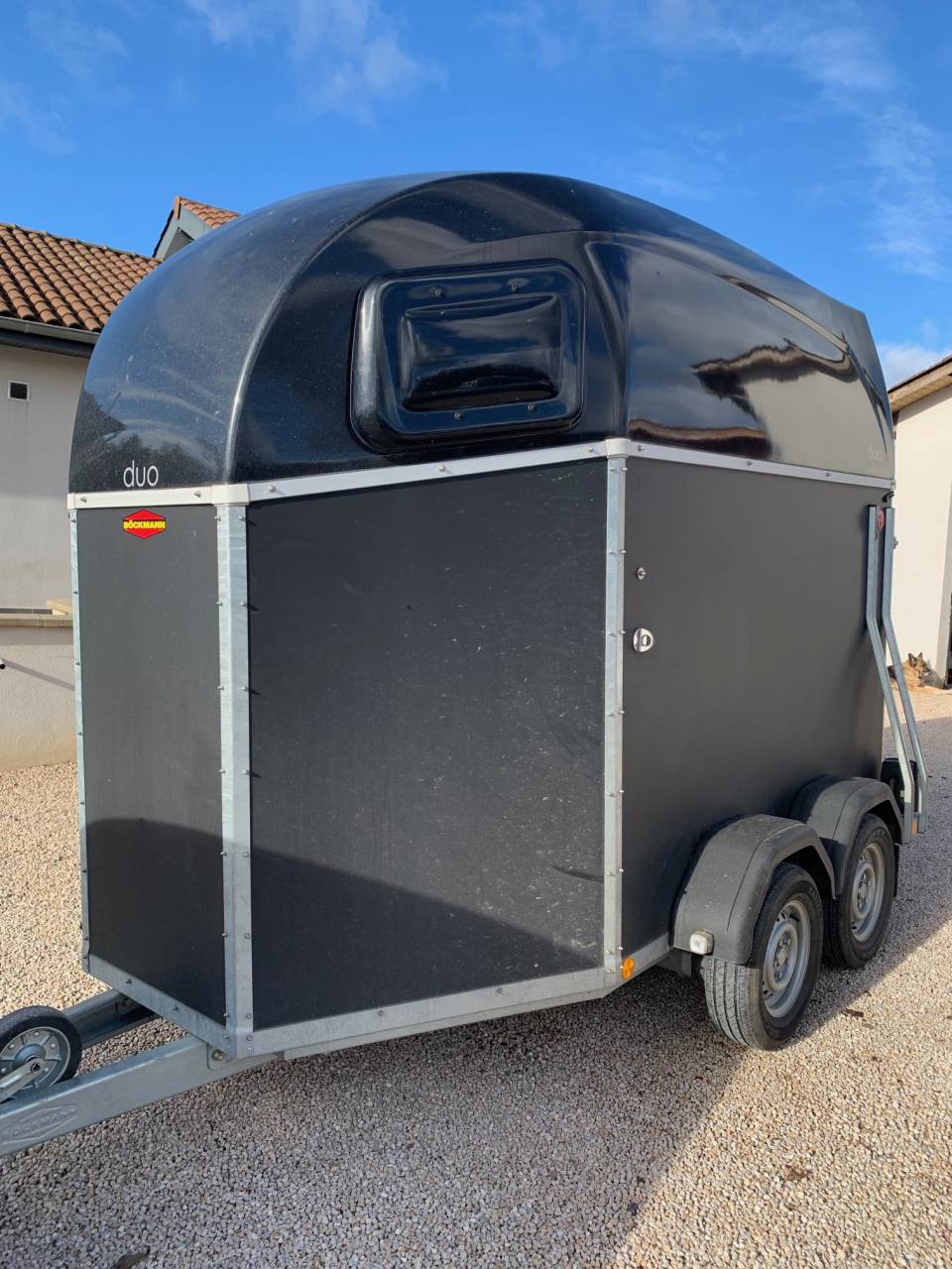 Horse trailer Bockmann DUO ESPRIT SILVER + BLACK 2 Stalls 2021 Used