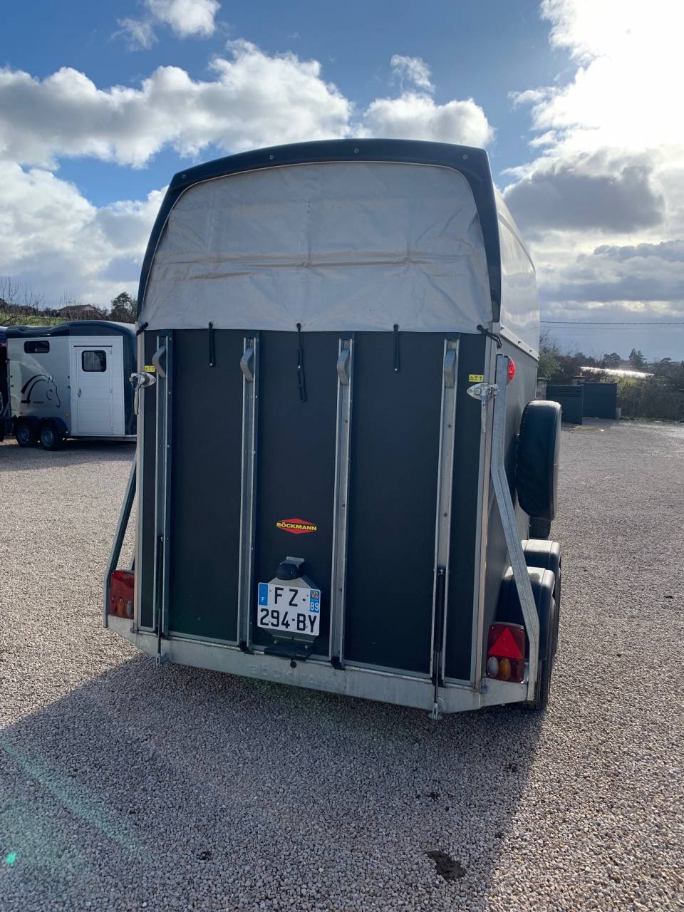 Horse trailer Bockmann DUO ESPRIT SILVER + BLACK 2 Stalls 2021 Used