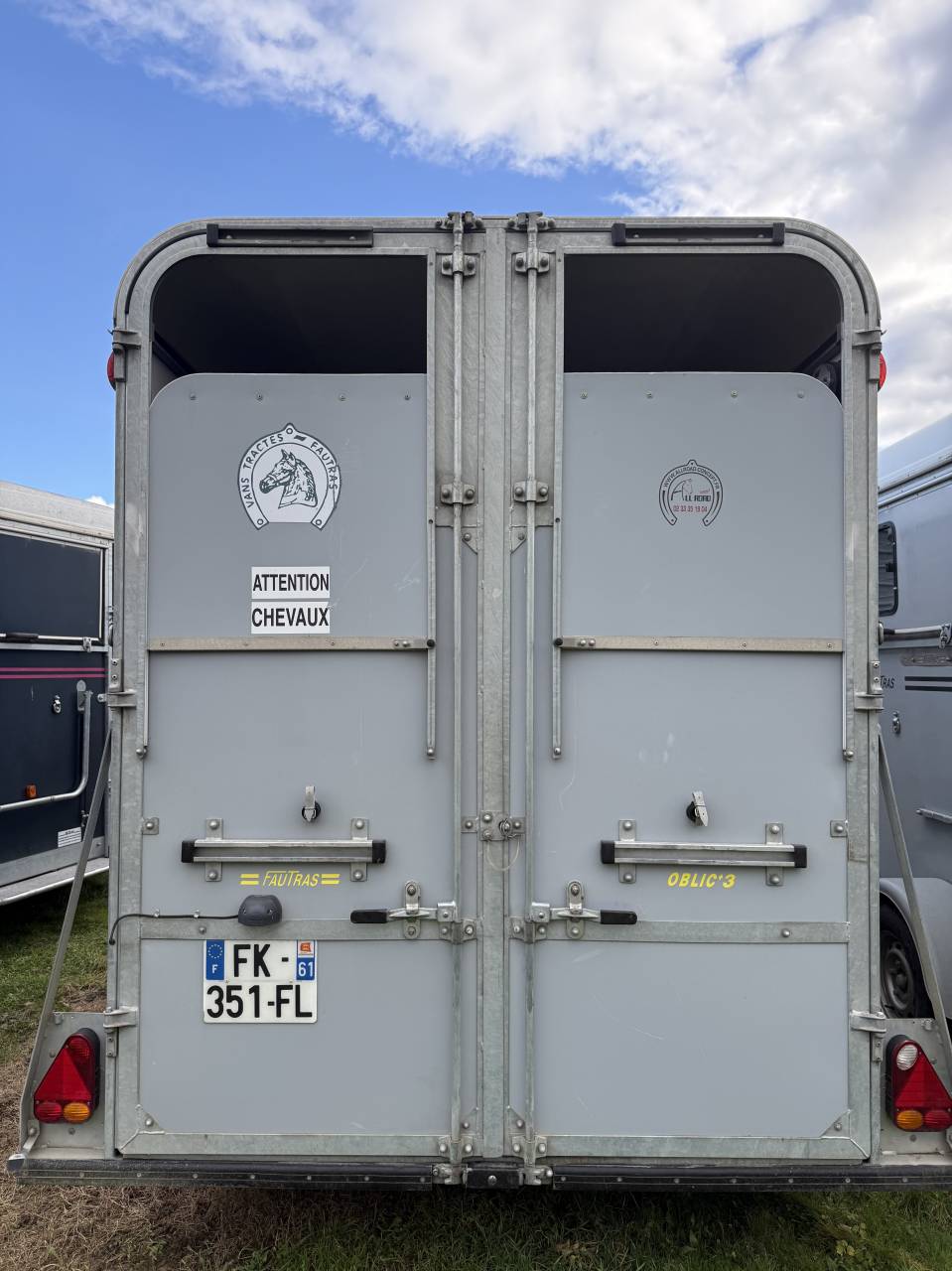Horse trailer Fautras OBLIC +3 3 Stalls 2019 Used