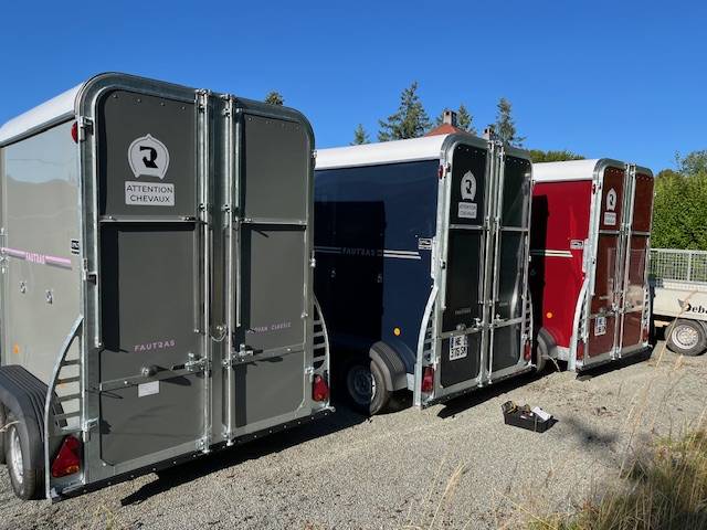 Horse trailer Fautras provan 2 Stalls 2026 New