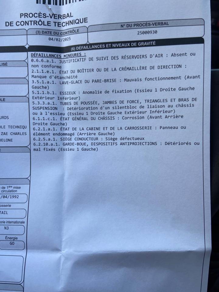 Horsebox NON-HGV Renault G230 1992 Used