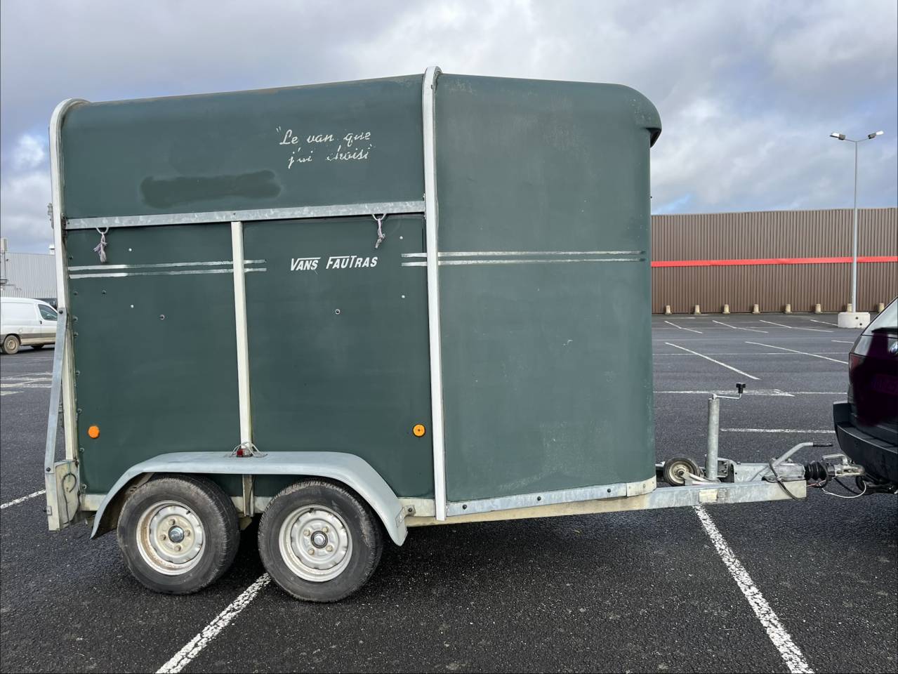 Horse trailer Fautras Provans 2 Stalls 1998 Used