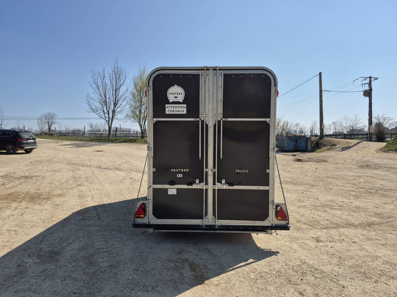 Horse trailer Fautras oblic +3 3 Stalls 2026 New
