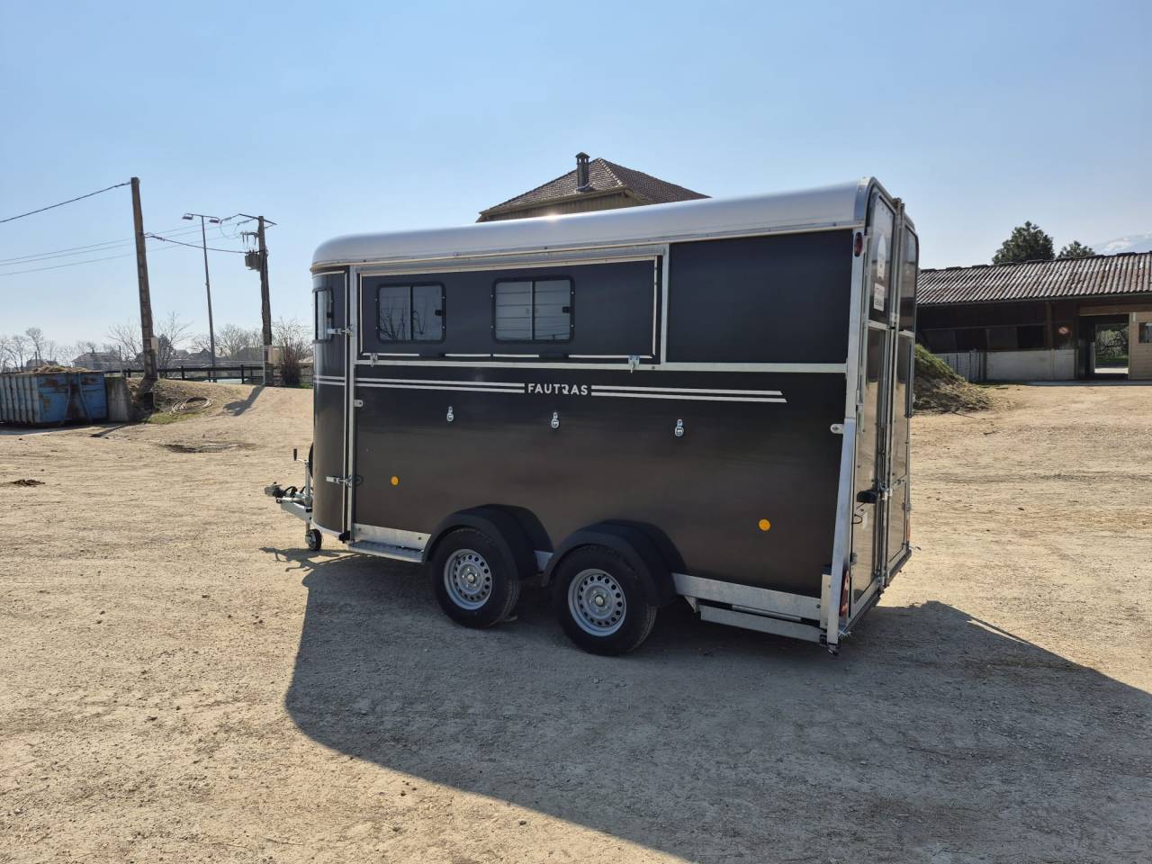 Horse trailer Fautras oblic +3 3 Stalls 2026 New