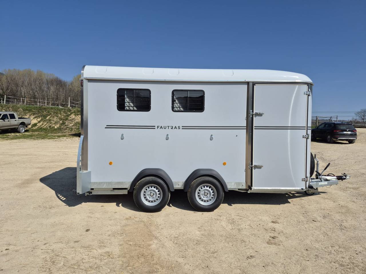 Horse trailer Fautras oblic X3 3 Stalls 2026 New