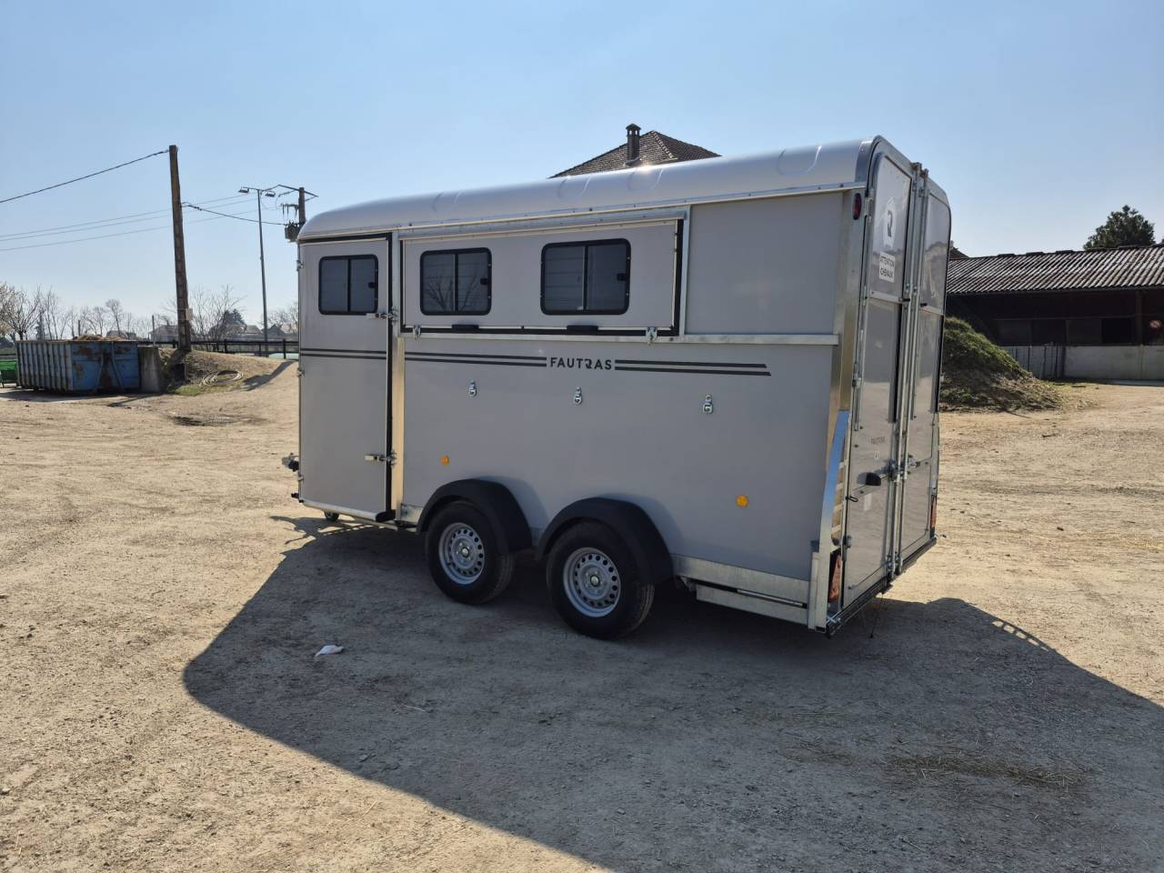 Horse trailer Fautras oblic X3 3 Stalls 2026 New