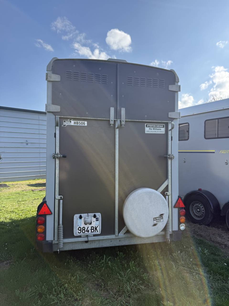 Horse trailer Ifor Williams HB506 2 Stalls 2013 Used