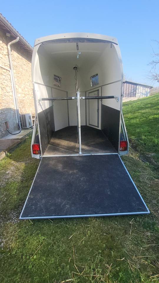 Horse trailer Bockmann Duo esprit Silver+Black 2 Stalls 2022 Used