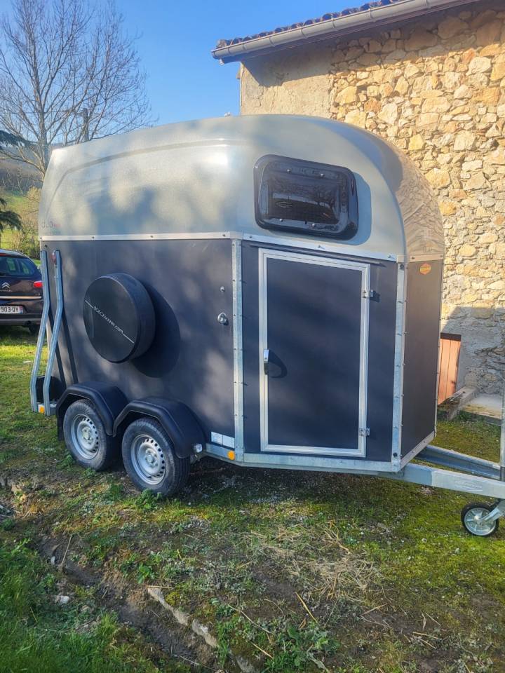 Horse trailer Bockmann Duo esprit Silver+Black 2 Stalls 2022 Used