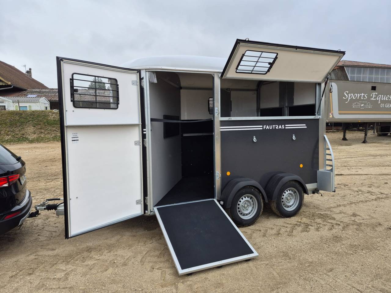 Horse trailer Fautras Oblic X2 2 Stalls 2026 New
